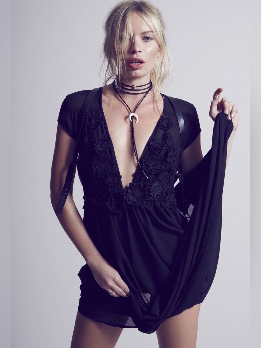 For Love & Lemons Flower Bomb Maxi Dress - Picture 1 of 7